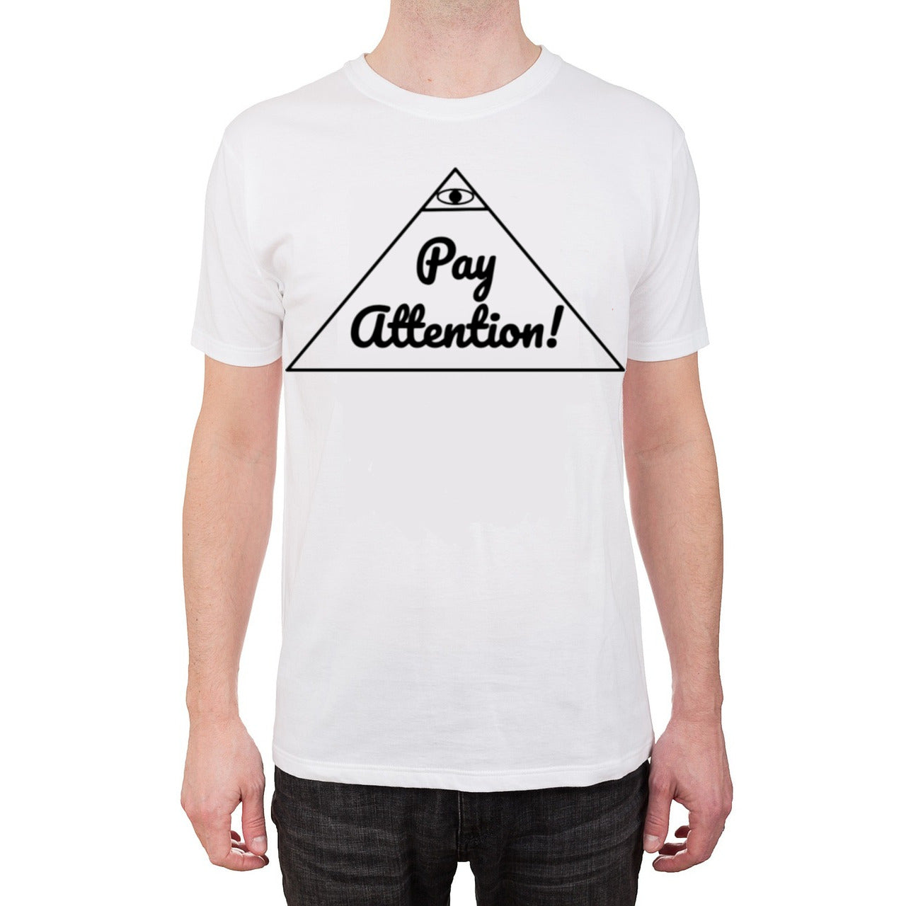 "Pay Attention" Crew T-Shirt